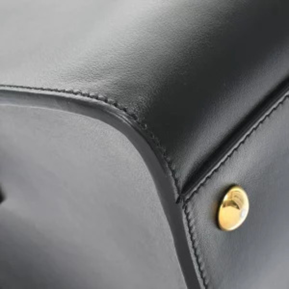 Saint Laurent Cabas Black Grained Calf Leather Bag - Picture 5 of 9